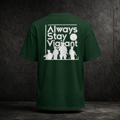 "Stay vigilant" Premium T-Shirt