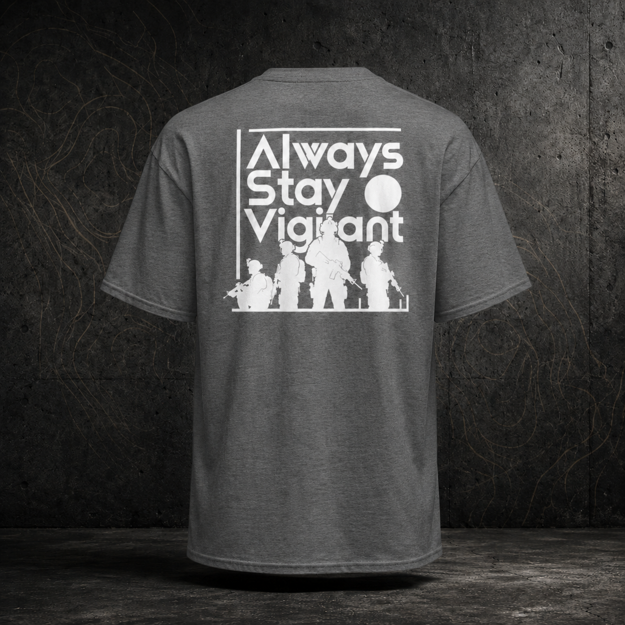 "Stay vigilant" Premium T-Shirt