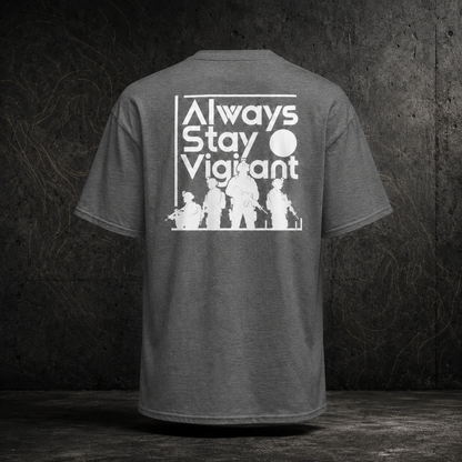 "Stay vigilant" Premium T-Shirt
