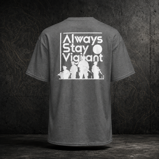 "Stay vigilant" Premium T-Shirt