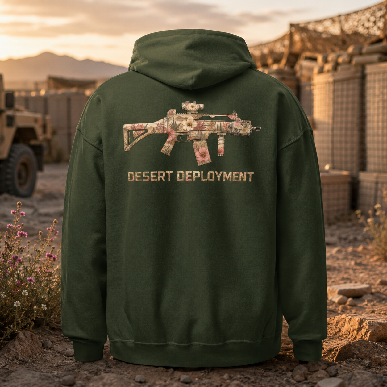 "G36c Desert Deployment" Premium Hoodie