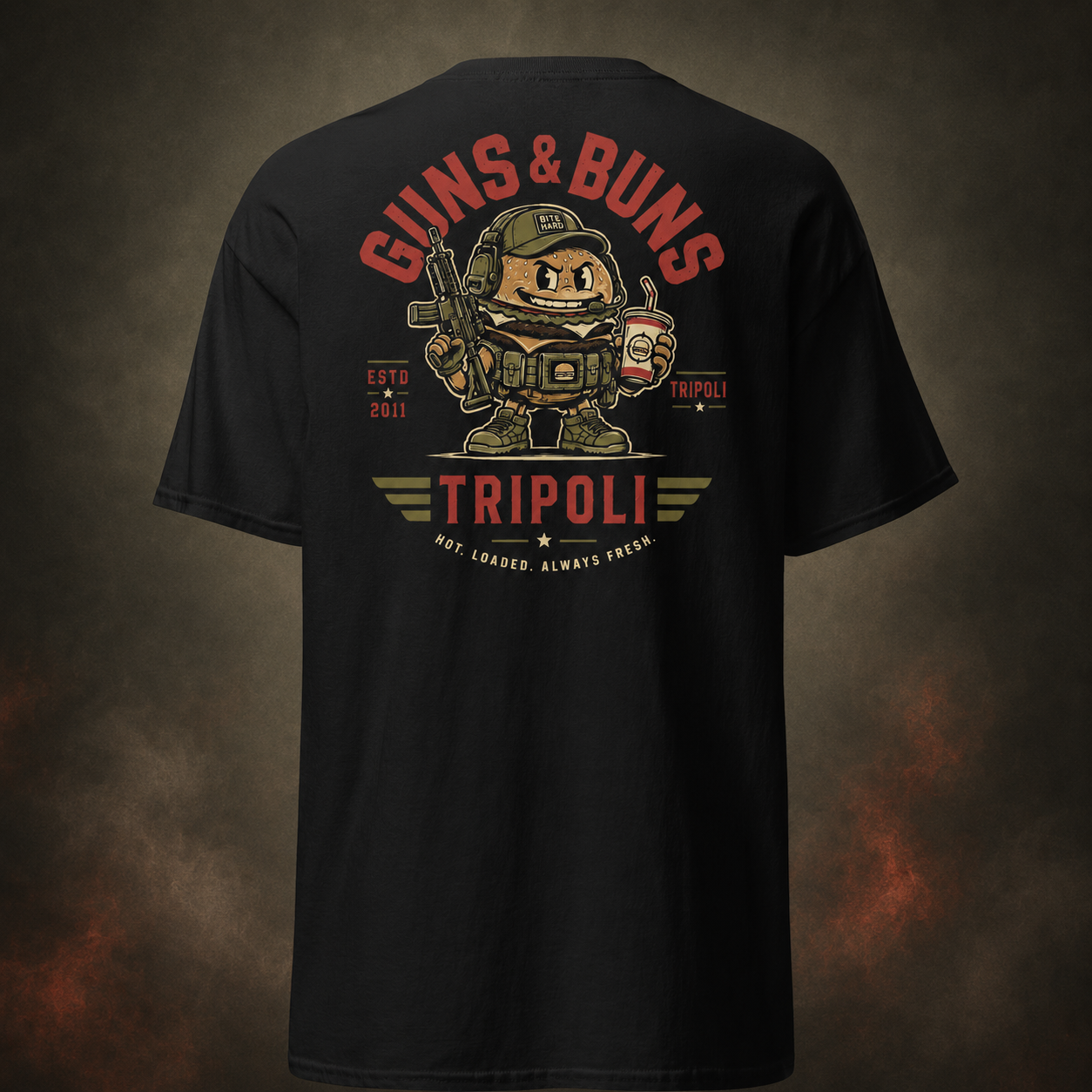 "Guns and Buns" Premium T-Shirt