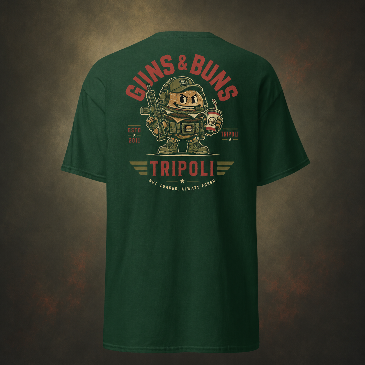 "Guns and Buns" Premium T-Shirt