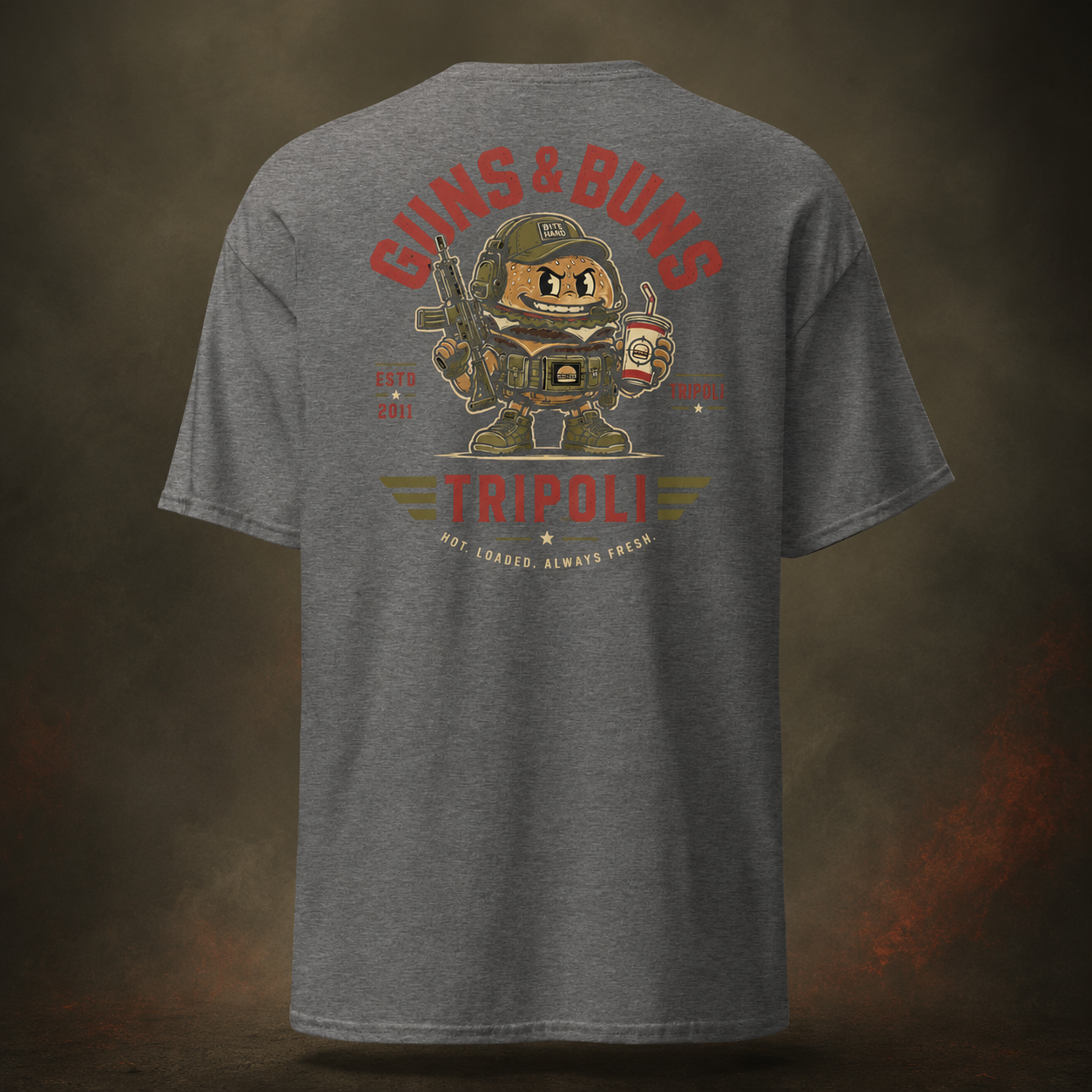 "Guns and Buns" Premium T-Shirt