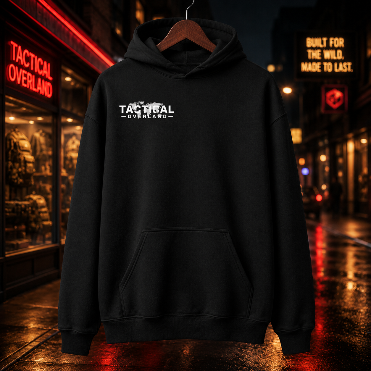 "Guns & Buns Tripoli"  Premium Hoodie