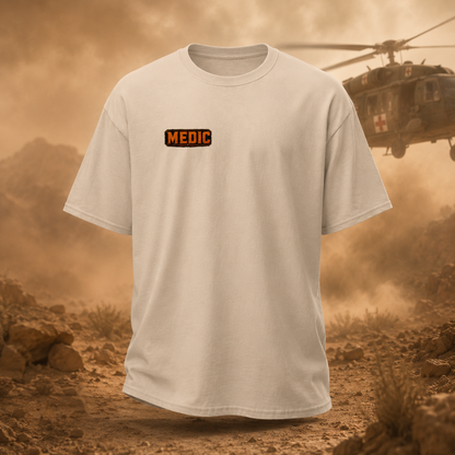 "Never look down on a Medic" Premium T-Shirt