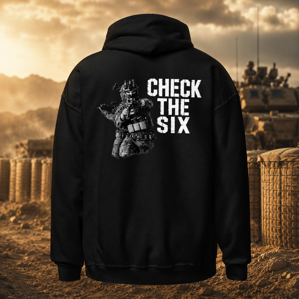 "Check the Six" Premium Hoodie