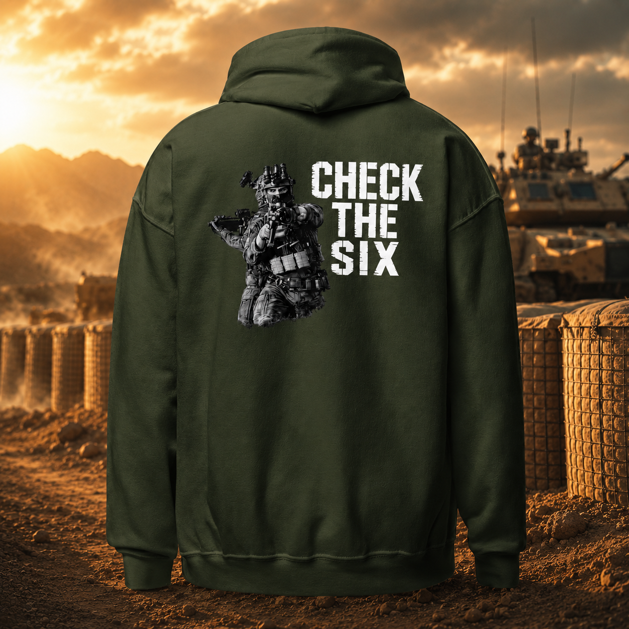 "Check the Six" Premium Hoodie