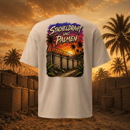 "Stacheldraht und Palmen" Premium T-Shirt